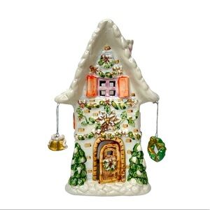 Porcelain Luminary Holiday‎ House
